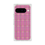 Premium Square Case with Pixelsnap［ Tartan Check - Pink ］