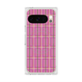 Premium Square Case with Pixelsnap［ Tartan Check - Pink ］