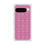 Premium Square Case with Pixelsnap［ Tartan Check - Pink ］
