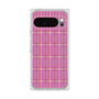 Premium Square Case with Pixelsnap［ Tartan Check - Pink ］