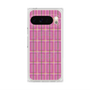 Premium Square Case with Pixelsnap［ Tartan Check - Pink ］
