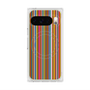 Premium Square Case with Pixelsnap［ Colorful Stripe ］