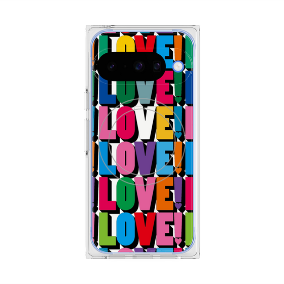 Premium Square Case with Pixelsnap［ LOVE!LOVE!LOVE! ］