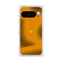 Premium Square Case with Pixelsnap［ CASEPLAY Winding Pattern - Orange ］