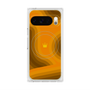 Premium Square Case with Pixelsnap［ CASEPLAY Winding Pattern - Orange ］