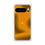 Premium Square Case with Pixelsnap［ CASEPLAY Winding Pattern - Orange ］