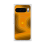 Premium Square Case with Pixelsnap［ CASEPLAY Winding Pattern - Orange ］