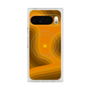 Premium Square Case with Pixelsnap［ CASEPLAY Winding Pattern - Orange ］