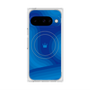 Premium Square Case with Pixelsnap［ CASEPLAY Winding Pattern - Blue ］