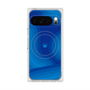 Premium Square Case with Pixelsnap［ CASEPLAY Winding Pattern - Blue ］