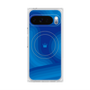 Premium Square Case with Pixelsnap［ CASEPLAY Winding Pattern - Blue ］