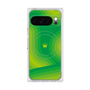 Premium Square Case with Pixelsnap［ CASEPLAY Winding Pattern - Green ］