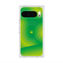 Premium Square Case with Pixelsnap［ CASEPLAY Winding Pattern - Green ］