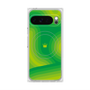 Premium Square Case with Pixelsnap［ CASEPLAY Winding Pattern - Green ］
