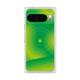 Premium Square Case with Pixelsnap［ CASEPLAY Winding Pattern - Green ］
