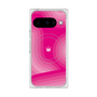 Premium Square Case with Pixelsnap［ CASEPLAY Winding Pattern - Pink ］