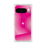 Premium Square Case with Pixelsnap［ CASEPLAY Winding Pattern - Pink ］