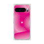 Premium Square Case with Pixelsnap［ CASEPLAY Winding Pattern - Pink ］