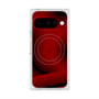 Premium Square Case with Pixelsnap［ CASEPLAY Winding Pattern - Red ］