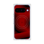 Premium Square Case with Pixelsnap［ CASEPLAY Winding Pattern - Red ］