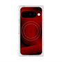 Premium Square Case with Pixelsnap［ CASEPLAY Winding Pattern - Red ］