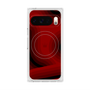Premium Square Case with Pixelsnap［ CASEPLAY Winding Pattern - Red ］