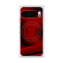 Premium Square Case with Pixelsnap［ CASEPLAY Winding Pattern - Red ］