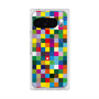 Premium Square Case with Pixelsnap［ CASEPLAY Rainbow Check ］