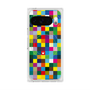 Premium Square Case with Pixelsnap［ CASEPLAY Rainbow Check ］