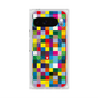 Premium Square Case with Pixelsnap［ CASEPLAY Rainbow Check ］