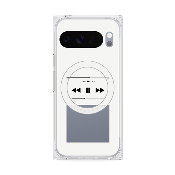 Premium Square Case with Pixelsnap［ Music Player ］