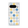 Premium Square Case with Pixelsnap［ Nordic Circle - Blue ］