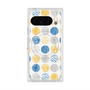 Premium Square Case with Pixelsnap［ Nordic Circle - Blue ］