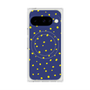 Premium Square Case with Pixelsnap［ Drawing Dot - Navy ］
