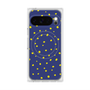 Premium Square Case with Pixelsnap［ Drawing Dot - Navy ］