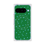 Premium Square Case with Pixelsnap［ Drawing Dot - Green ］