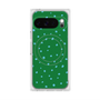 Premium Square Case with Pixelsnap［ Drawing Dot - Green ］