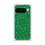 Premium Square Case with Pixelsnap［ Drawing Dot - Green ］