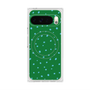 Premium Square Case with Pixelsnap［ Drawing Dot - Green ］
