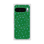 Premium Square Case with Pixelsnap［ Drawing Dot - Green ］