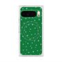 Premium Square Case with Pixelsnap［ Drawing Dot - Green ］