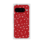 Premium Square Case with Pixelsnap［ Drawing Dot - Red ］