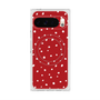 Premium Square Case with Pixelsnap［ Drawing Dot - Red ］