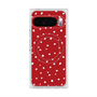 Premium Square Case with Pixelsnap［ Drawing Dot - Red ］