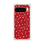 Premium Square Case with Pixelsnap［ Drawing Dot - Red ］