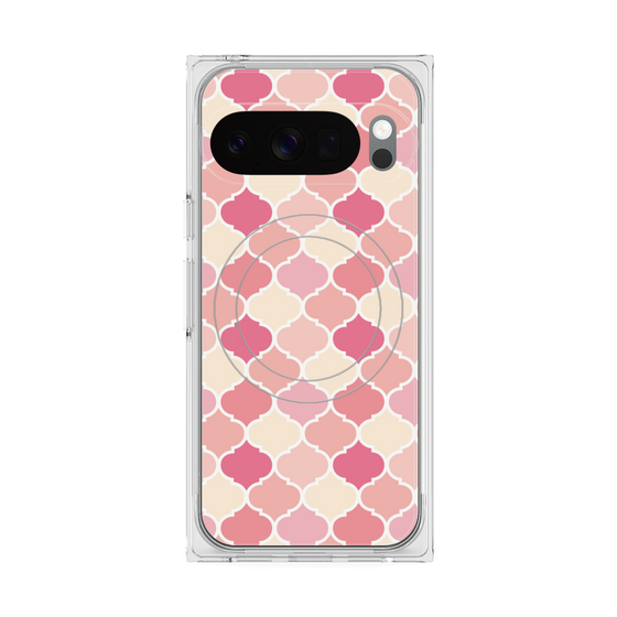 Premium Square Case with Pixelsnap［ Moroccan1 color - Pink ］