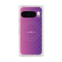 Premium Square Case with Pixelsnap［ CASEPLAY Check - Purple ］