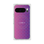 Premium Square Case with Pixelsnap［ CASEPLAY Check - Purple ］