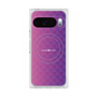 Premium Square Case with Pixelsnap［ CASEPLAY Check - Purple ］