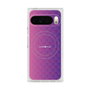 Premium Square Case with Pixelsnap［ CASEPLAY Check - Purple ］